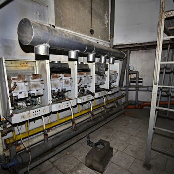 kotel loď továrna průmysl průmyslové napájení