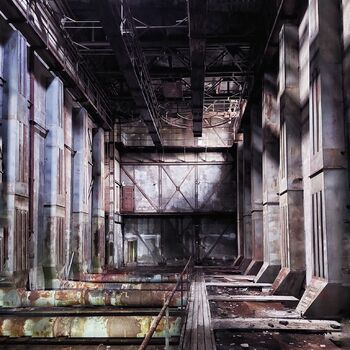 Factory across the border