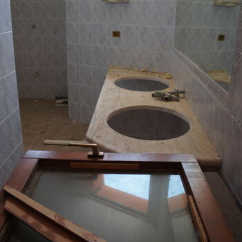 Gilotina listina o provedení Toaleta nástroj místnost zařízení