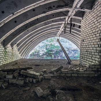 Nikdy nedokončený nový bunkr AU-13 - Bojové velitelské centrum