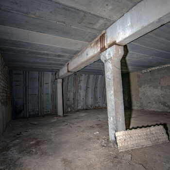 Nikdy nedokončený nový bunkr AU-13 - Bojové velitelské centrum