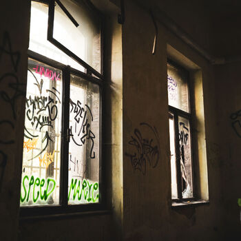 Abandoned liquor factory