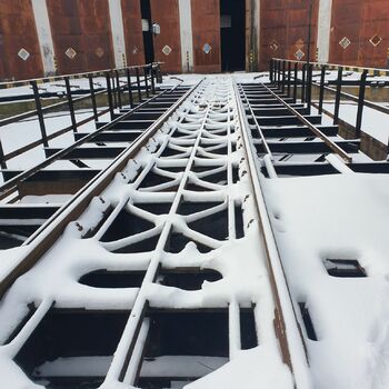 Abandoned turntable 2021