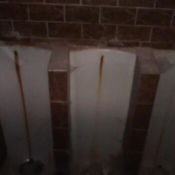 Ein verlassenes Restaurant