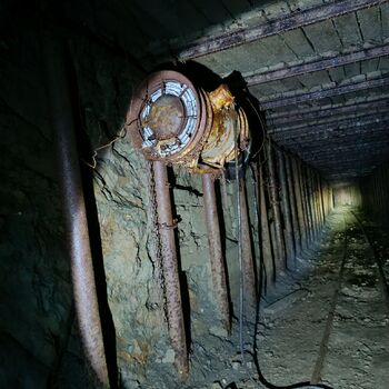 In the deep bowels of 🖤⛏️🚊🌿 In the deep bowels of 🖤⛏️🚊🌿