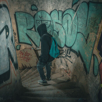 Abandoned liquor factory