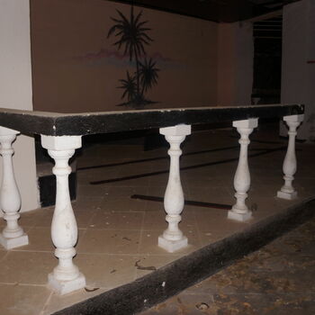 Balustrová kuželka podpora