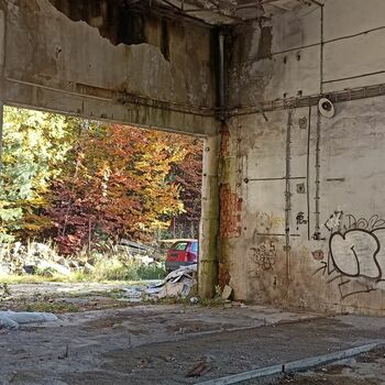 graffito wall decoration old