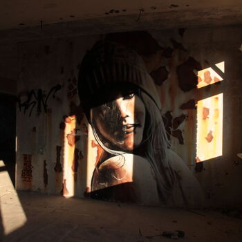 Soviet hospital on the outskirts of the city Soviet hospital on the outskirts of the city