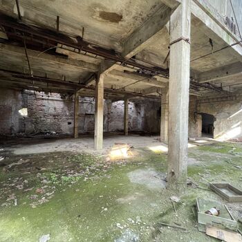 Former paper mill, then a tire shop Former paper mill, then a tire shop