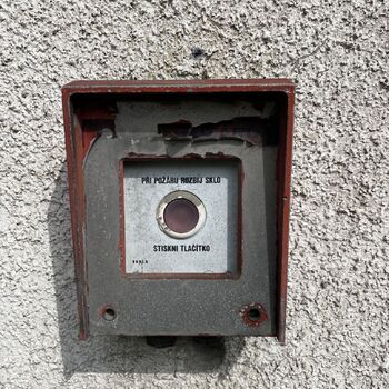 Abandoned railway station