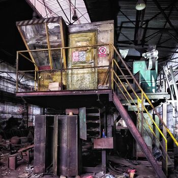 Ironworks with a mole Ironworks with a mole