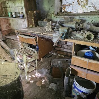 Dům v ovocné zahradě.