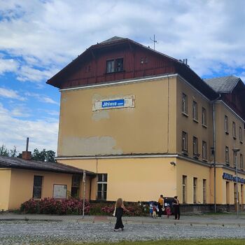 Bahnhof Jihlava Stadt_2024 Bahnhof Jihlava Stadt_2024