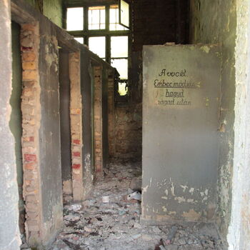 Železniční dvůr v Maďarsku 2019