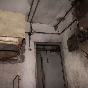 Soviet hospital on the outskirts of the city Soviet hospital on the outskirts of the city