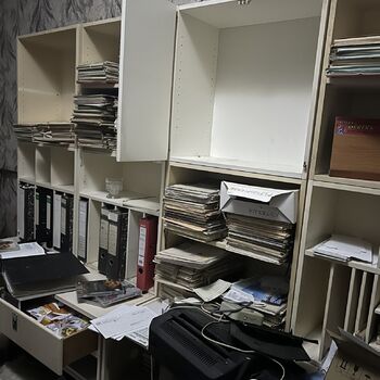 Opuštěný zámek/hotel