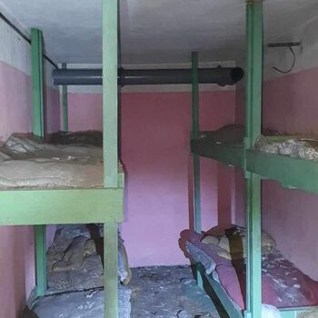 Bunkr pobliž Karviné Bunkr pobliž Karviné