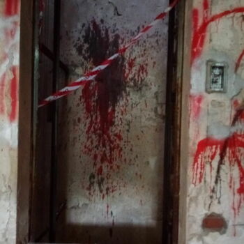 staré zařízení sgrafity zeď dveře staré zařízení sgrafity zeď dveře