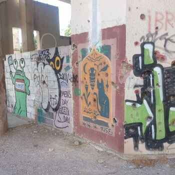 Der legendäre Scharfschützenturm in Mostar. 2024