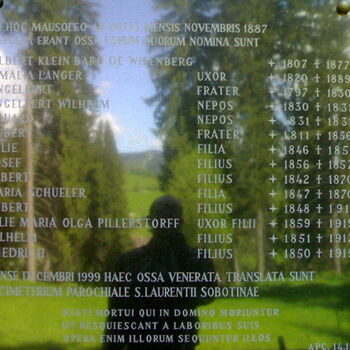 Mausoleum im Jeseníky-Gebirge