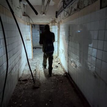 An abandoned children's home for the mentally handicapped! They abused the patients here.