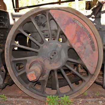 Železniční dvůr v Maďarsku 2019