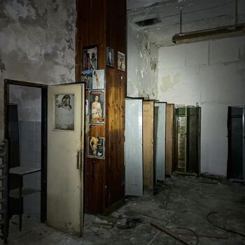 Remains of a villa + paper mill Remains of a villa + paper mill