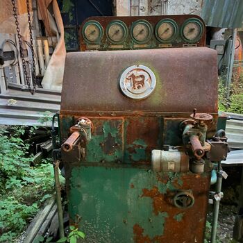 Remains of a villa + paper mill Remains of a villa + paper mill