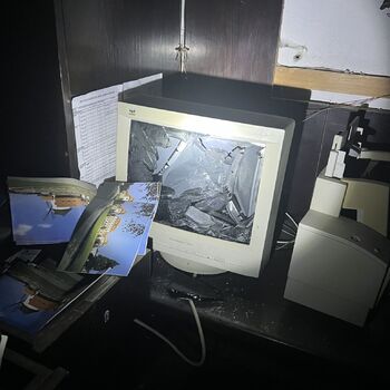 Opuštěný zámek/hotel