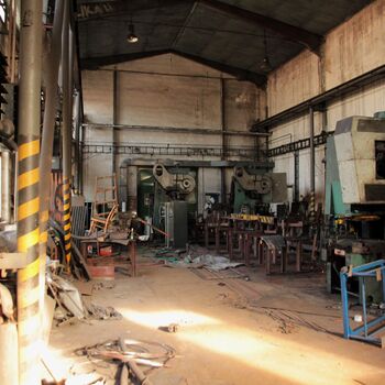 Tryskárna s máčírnou