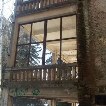 balkon Architektura budova struktura