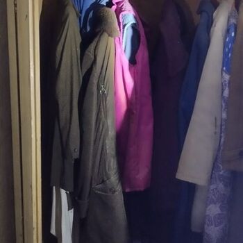 Opuštěný dům vraždy plně zachovalý