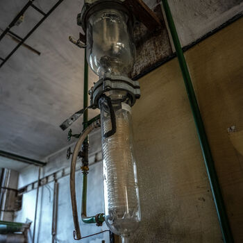 Very well preserved heating plant