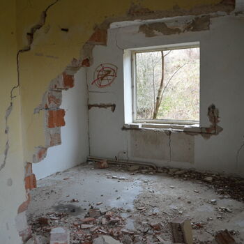 místnost dům interiér zeď