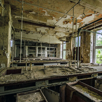 Laboratory at the power plant