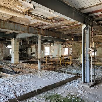 Der Plan war eine Brauerei, aber es wurde eine Brennerei.