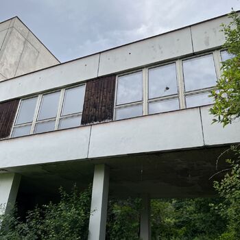 Abandoned school in Nature