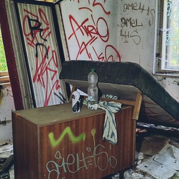 House of a murdered senior citizen 🖤💀