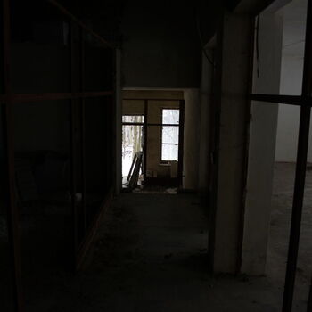 What is this place? An abandoned hotel?