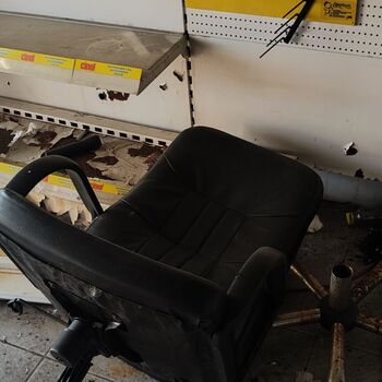 Verlassene Tankstelle