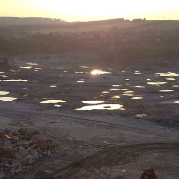 Kalksteinbruch Podol