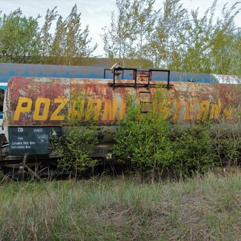 Železniční hřbitov 2019