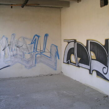 křeslo interiér sgrafity místnost dekorace nábytek