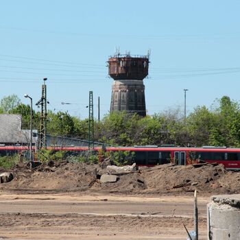 Železniční dvůr v Maďarsku 2019