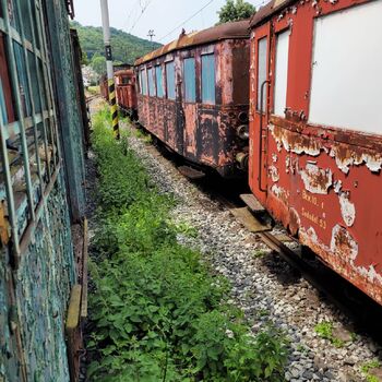 Odstavné koleje.🚃🚃🚃