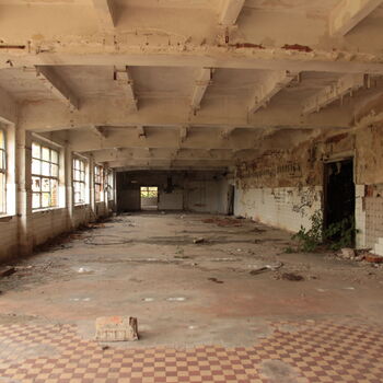 Monumental dark landmark of the city 2023