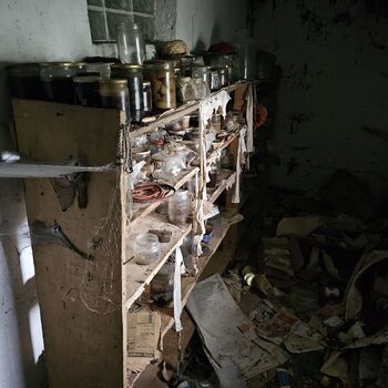 A house by the road.