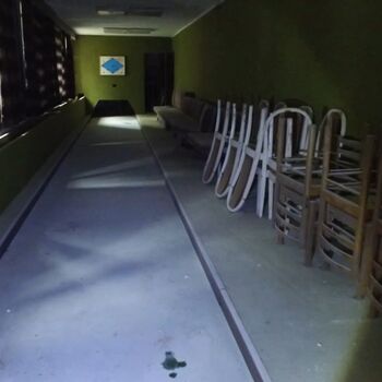 Abandoned castle Abandoned castle