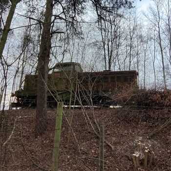 Railway carriages and station building_2024